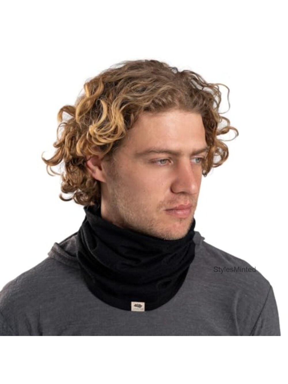 Ultralight Royal Alpaca Wool Neck Gaiter UPF 50+ Moisture Wicking Winter
